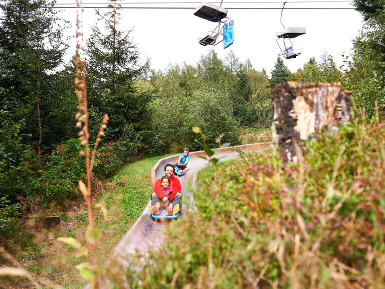 Rodelspass am Silberberg bei Bodenmais