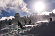 Skifahren am Arber